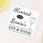 Gin and Tonic Coaster