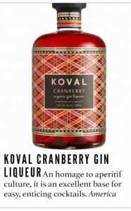 Koval Cranberry Gin Liquer